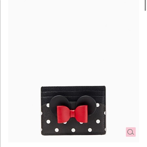 Disney Kate spade New York Minnie Mouse backpack & card holder - Picture 7 of 13